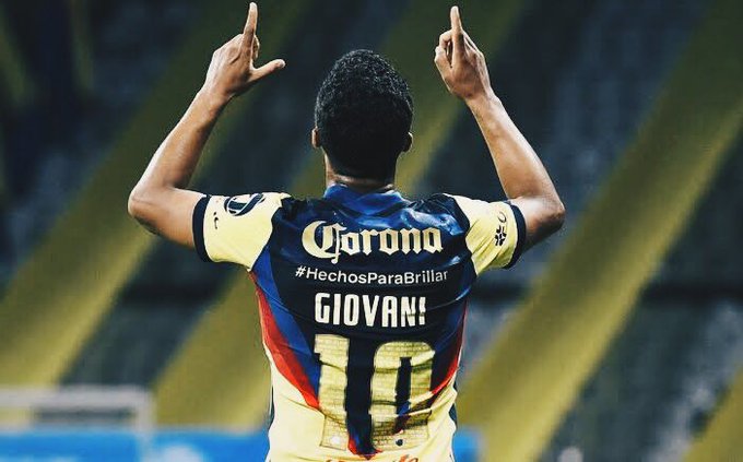 Giovani dos Santos con América. Foto: Twitter