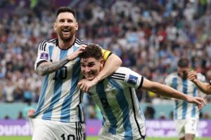 Lionel Messi clave en la victoria ante Argentina. Foto: Twitter