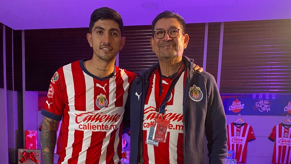 Pocho Guzmán es nuevo jugador de Chivas. Foto. Twitter