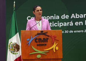 Ana Guevara directora de la Conade. Foto: Twitter