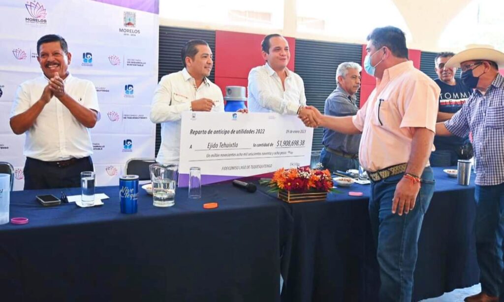 Entrega Filateq buenos números a ejidatarios del Lago de Tequesquitengo