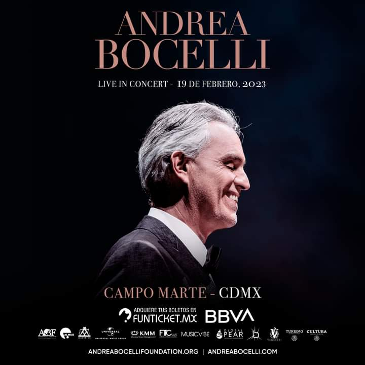 Andrea Bocelli en Campo Marte