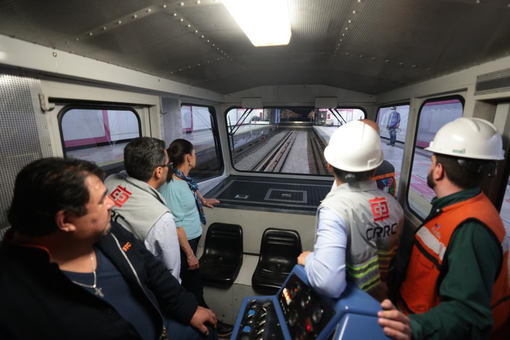 Entrega Claudia Sheinbaum obra civil de La Nueva Línea 1 del Metro