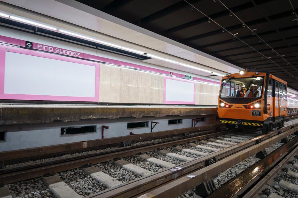 Entrega Claudia Sheinbaum obra civil de La Nueva Línea 1 del Metro