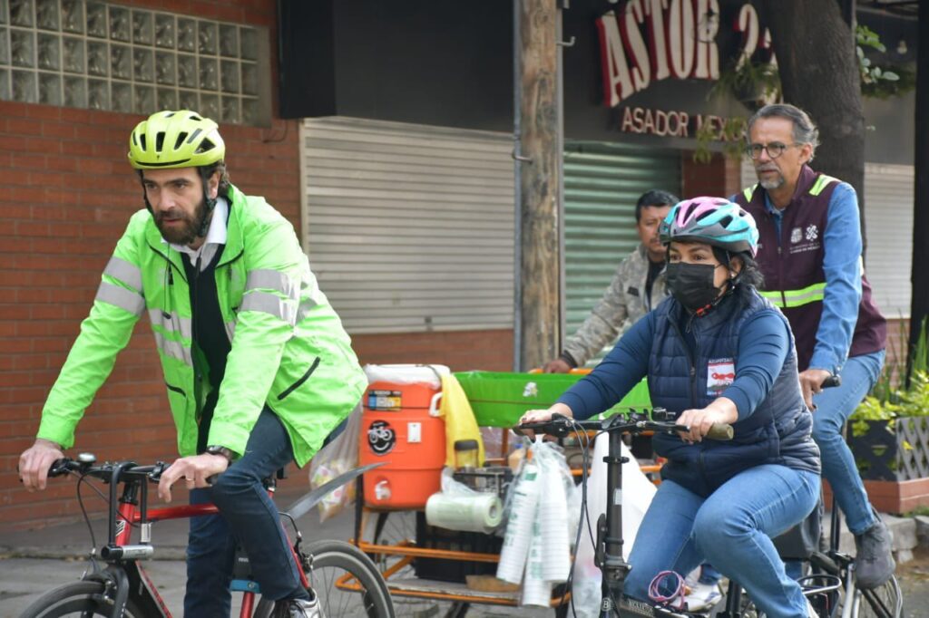 Inaugura SEMOVI nueva Ciclovía de Camarones en la Alcaldía Azcapotzalco3