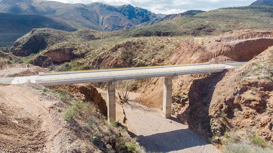 Carretera Agua Prieta-Bavispe beneficiará a más de 77 mil habitantes: SICT