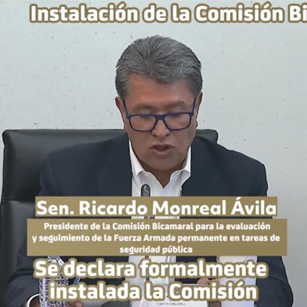 Instalación de Comisión Bicamaral del Senado de la República