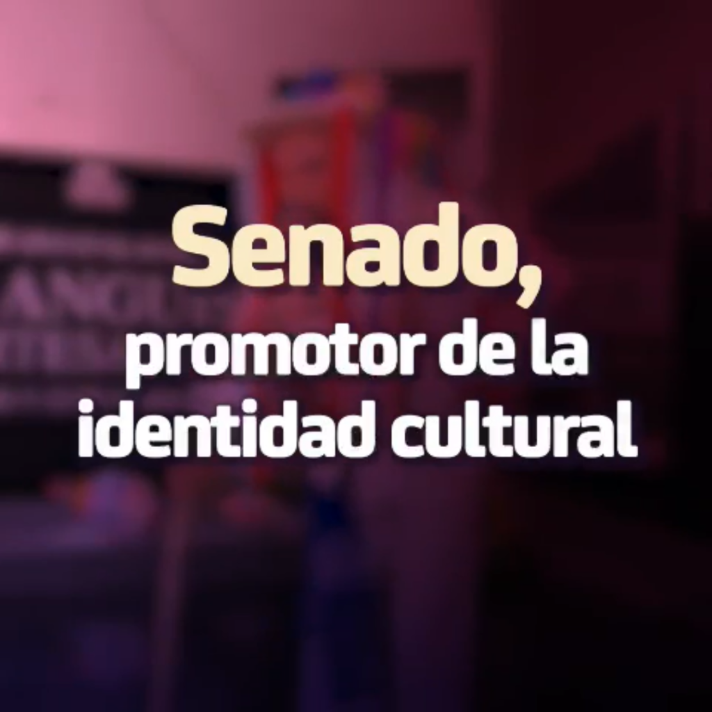 Senado, promotor de la identidad