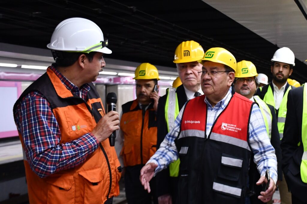 Consejo Consultivo realiza visita al Metro de la CDMX