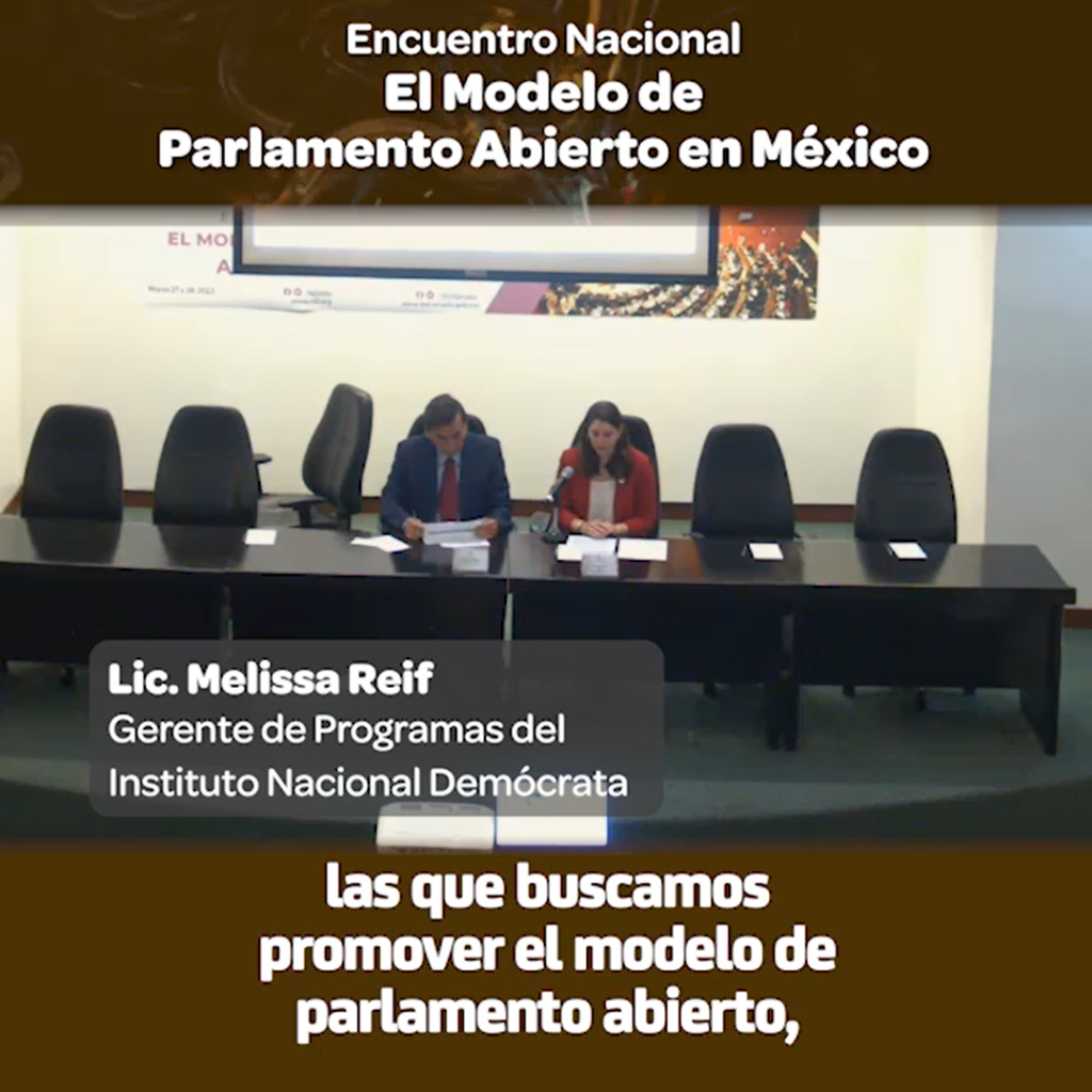 Modelo de Parlamento Abierto en México