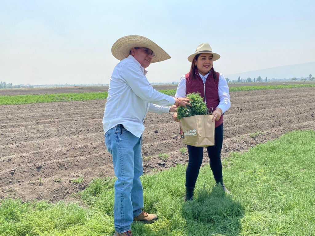 Alcaldía Tláhuac apoya a productores de San Andrés Mixquic