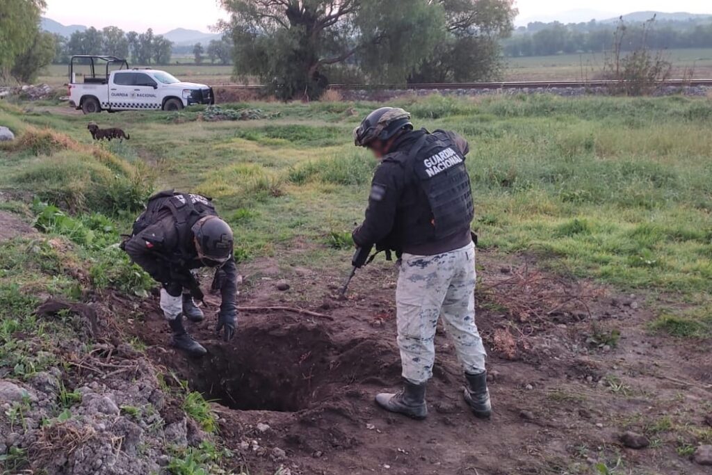 Guardia Nacional localiza tomas clandestinas para robo de combustible