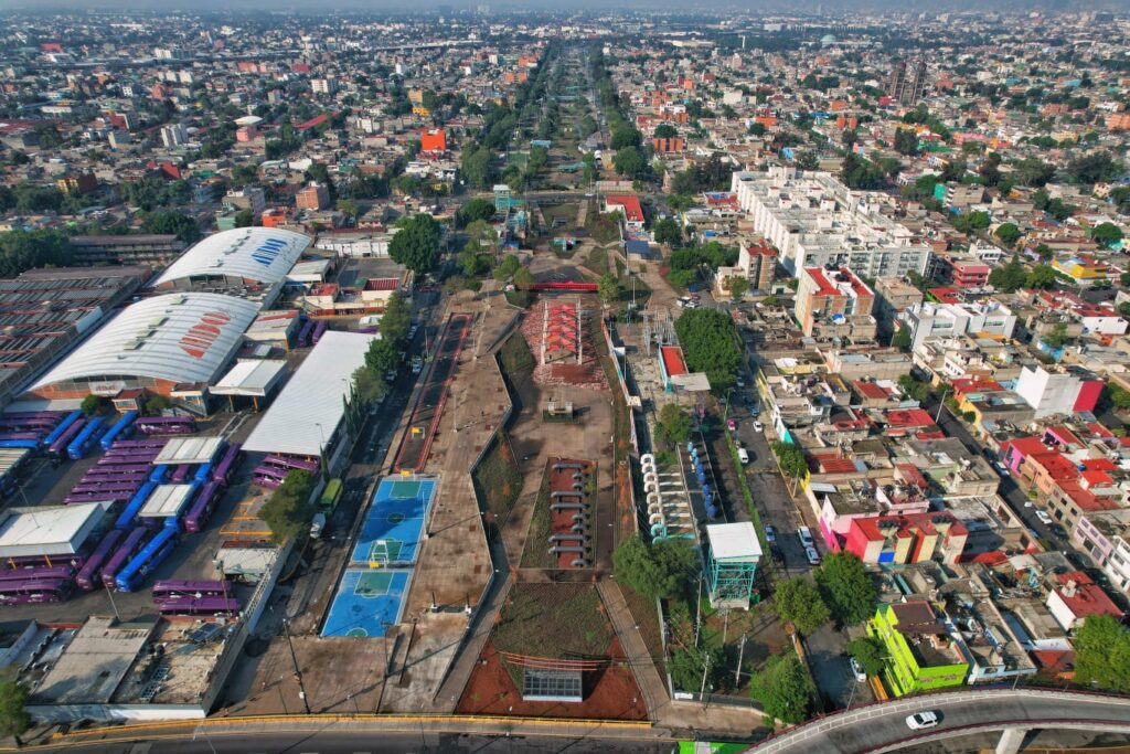 Inaugura Claudia Sheinbaum tres parques públicos