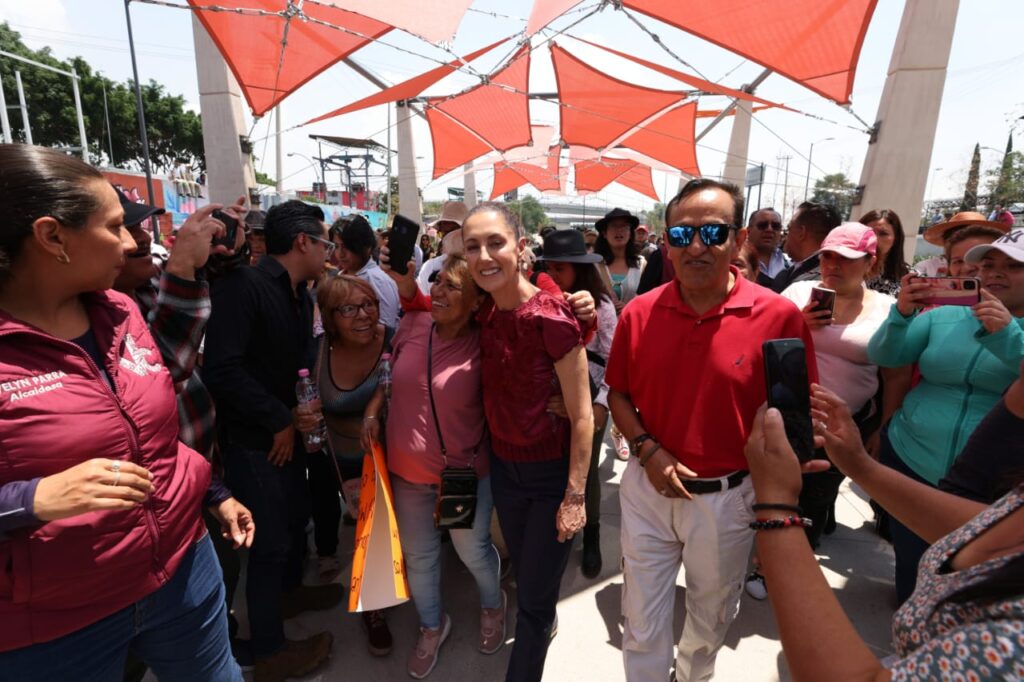 Inaugura Claudia Sheinbaum tres parques públicos