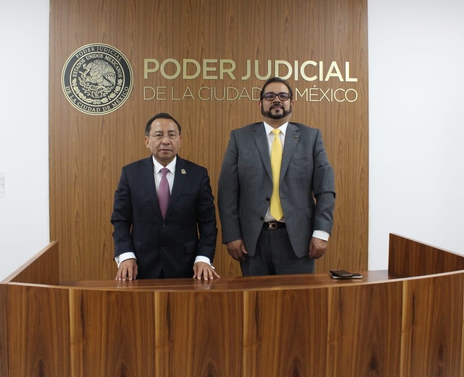 Jueces de Baja California visitan sede del Poder Judicial capitalino