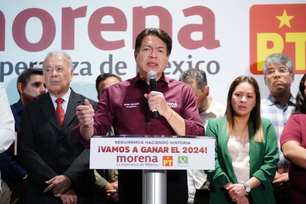 Morena avanza con organización y unidad: Mario Delgado