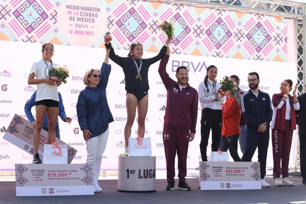 Medio Maratón de la CDMX, ¡fiesta capitalina!