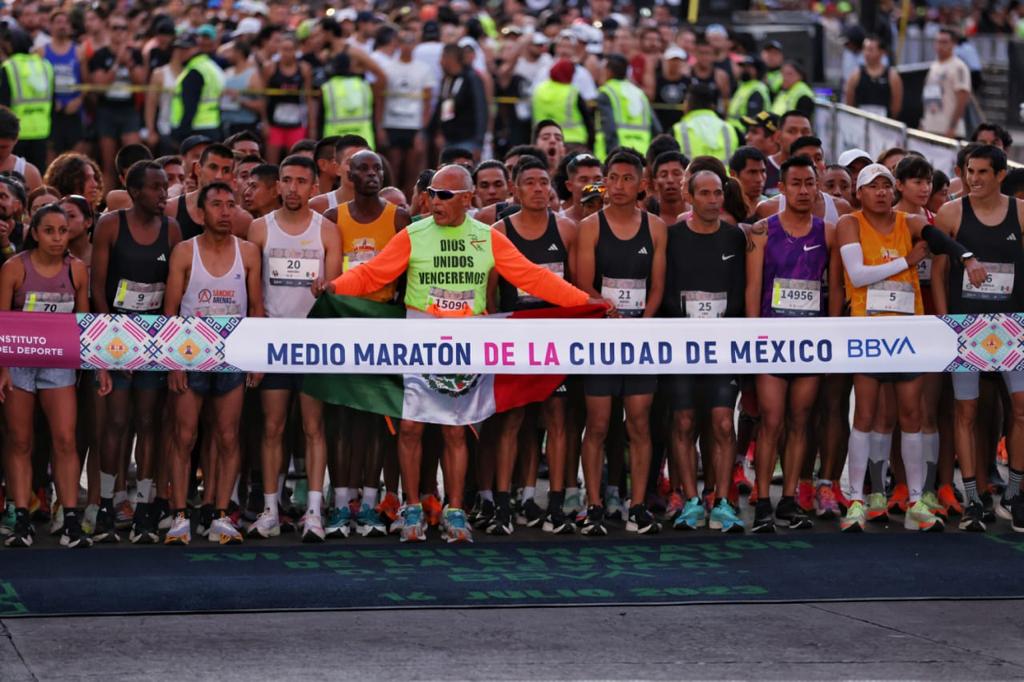 Medio Maratón de la CDMX, ¡fiesta capitalina!