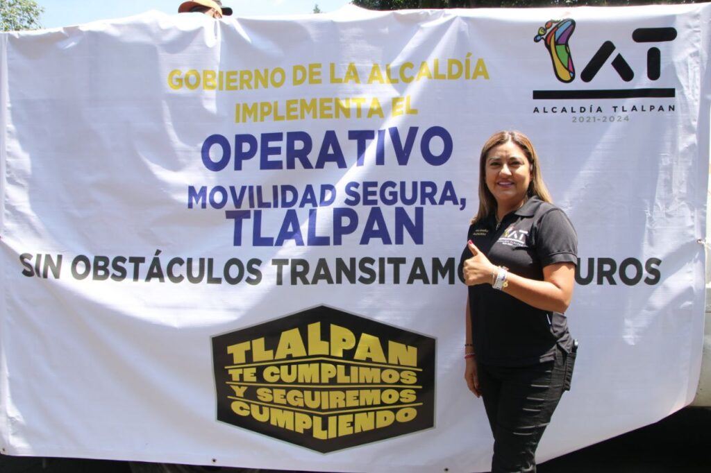 Alcaldía Tlalpan puso en marcha operativo para liberar espacio público