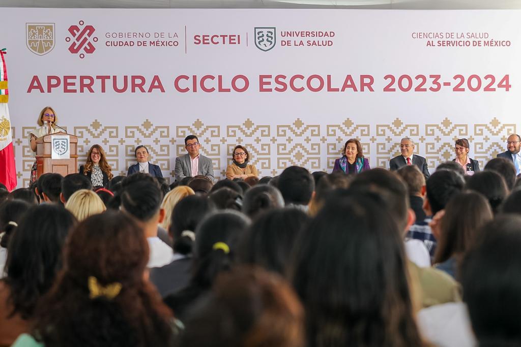 Inicia Universidad de la Salud CDMX Ciclo Escolar 2023-2024