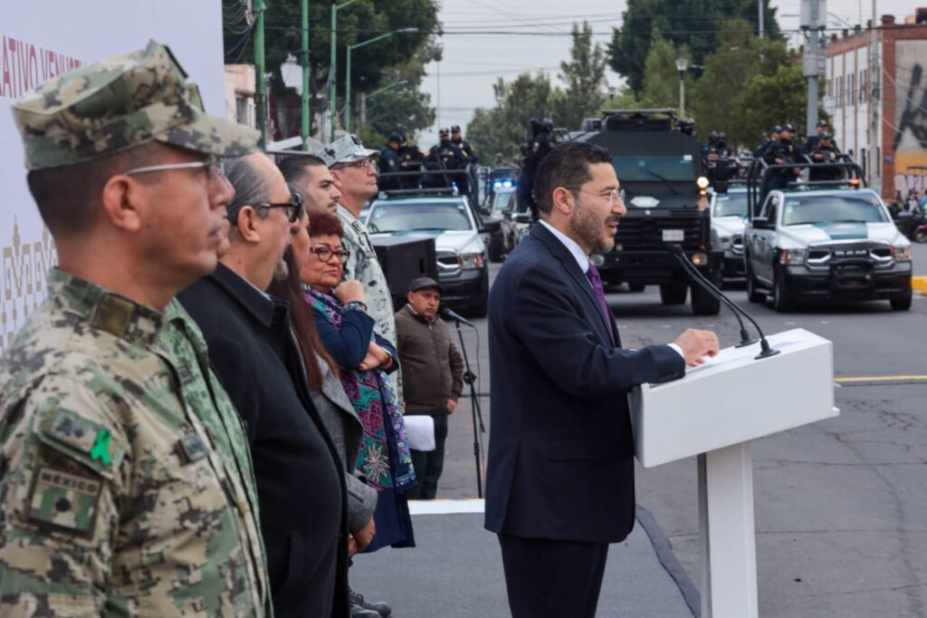 Martí Batres encabezó el arranque del Operativo Venustiano Carranza 1