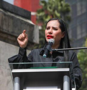 Se debe mejorar la movilidad de la CDMX: Sandra Cuevas