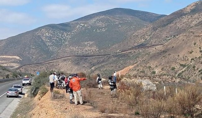 Apoya INM a localización de cuerpos de migrantes en zona montañosa