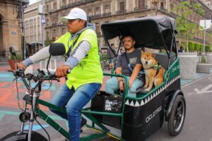 Establece SEMOVI Polígono de operación de Ciclotaxis del Centro Histórico 1