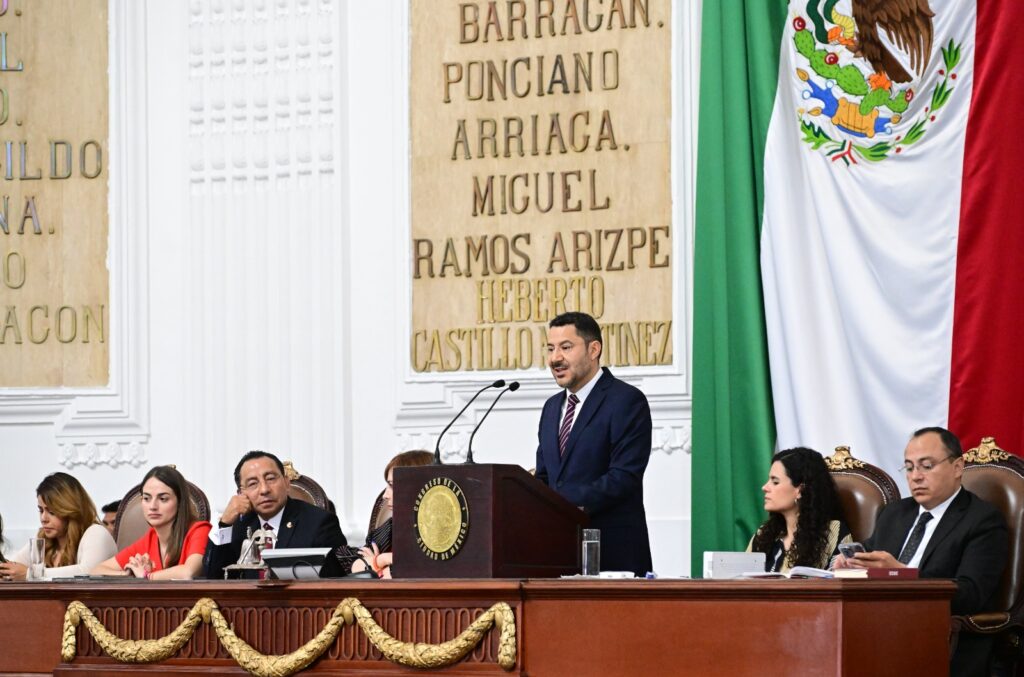 Martí Batres rinde el V Informe de Gobierno ante Congreso CDMX