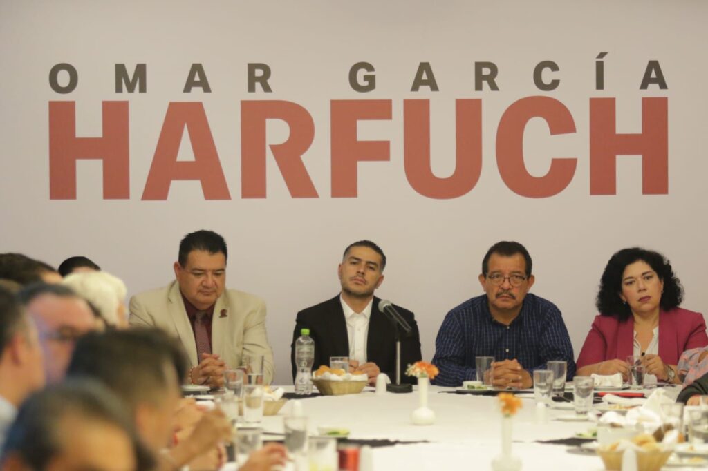 Líderes y representantes sindicales ratifican su apoyo a García Harfuch