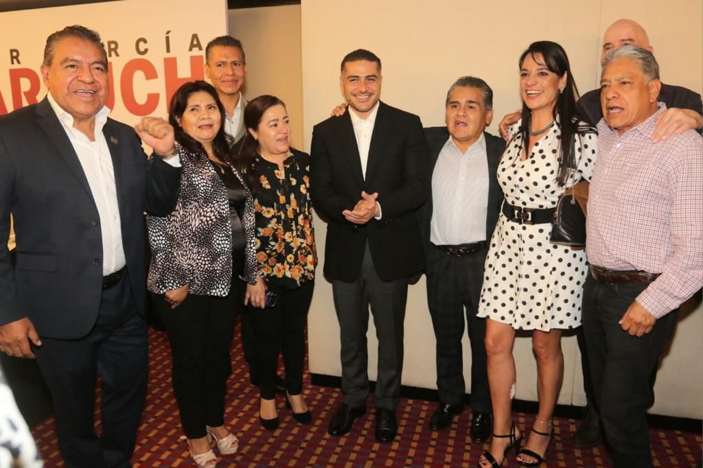 Líderes y representantes sindicales ratifican su apoyo a García Harfuch