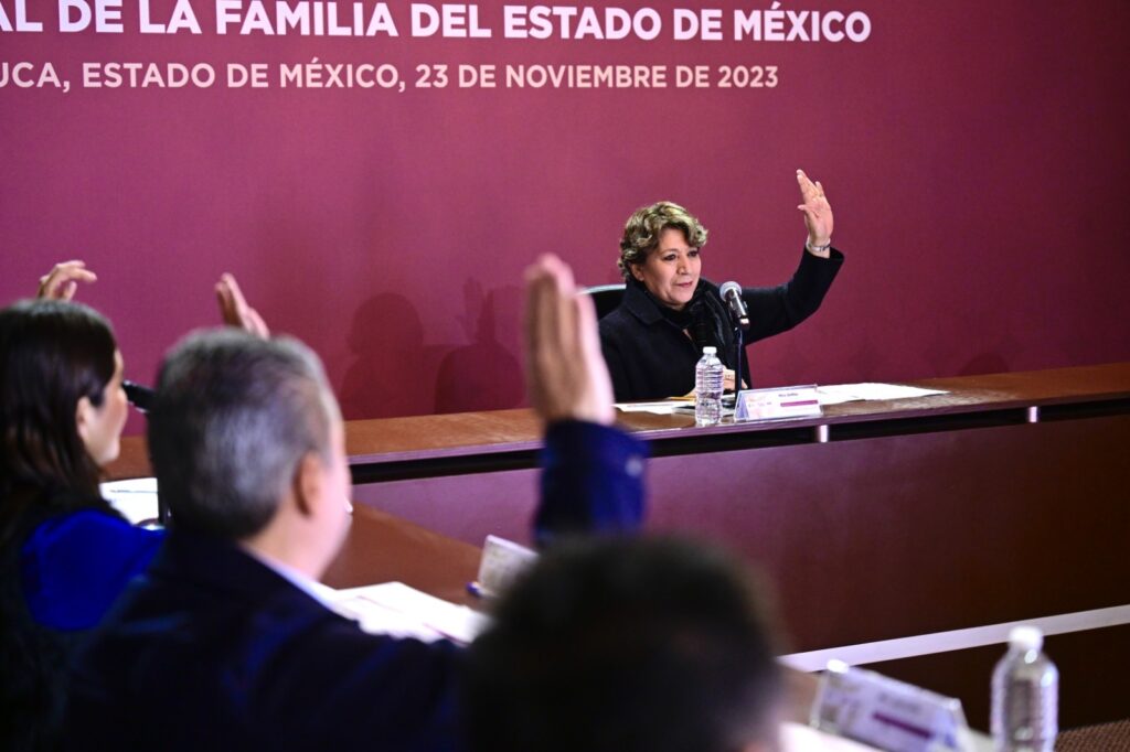 Delfina Gómez encabeza sesión extraordinaria de la Junta de Gobierno del DIFEM