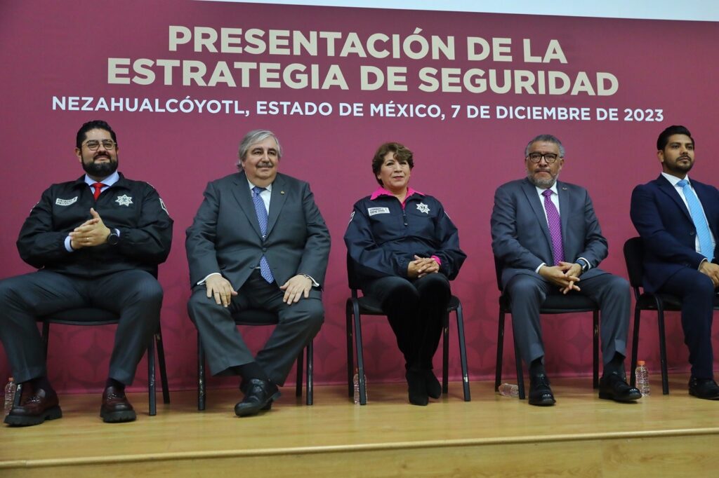 Presenta Delfina Gómez estrategia de seguridad para el Edoméx