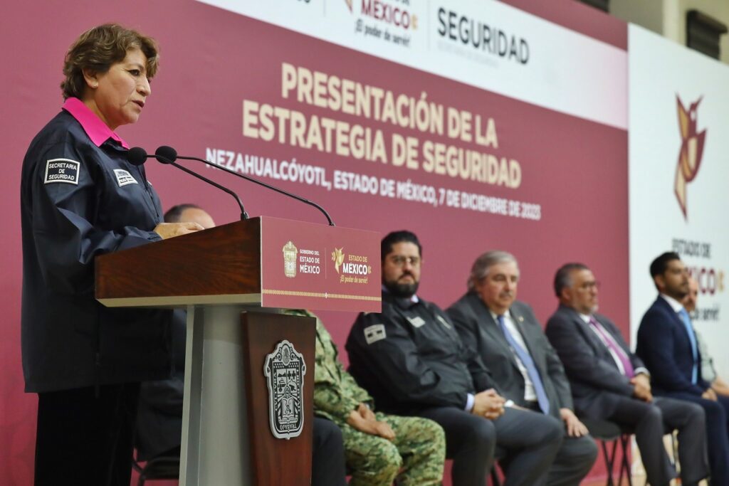 Presenta Delfina Gómez estrategia de seguridad para el Edoméx 3