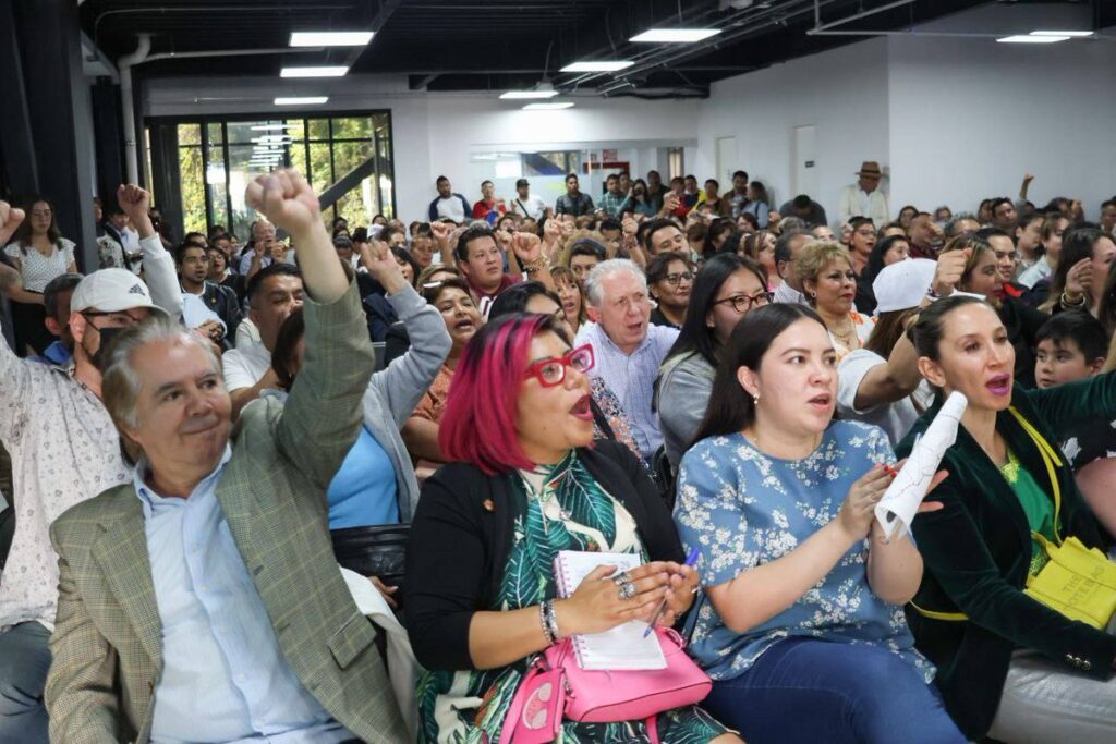 Se reúne Clara Brugada con Leticia Varela, Miguel Torruco y Evelyn Parra