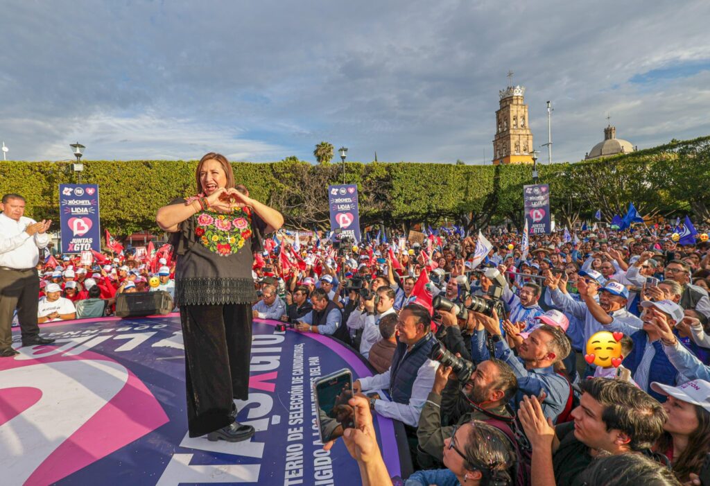 Tengo las agallas para que ustedes vivan en paz: Xóchitl Gálvez