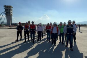 Supervisa Nuño Lara obras para la ampliación del Aeropuerto de Tepic