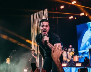 José Madero en el Teatro Diana al cierre de la gira Ciao Giallo. Foto: Alan Navarro