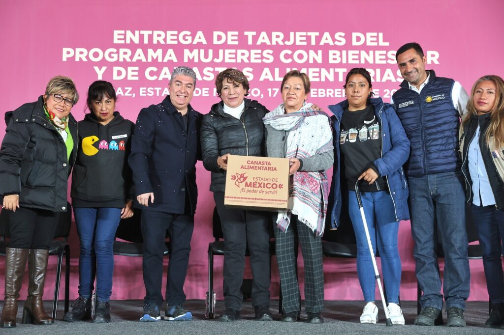 Entregan 5 mil tarjetas Mujeres con Bienestar en La Paz, Edoméx 2