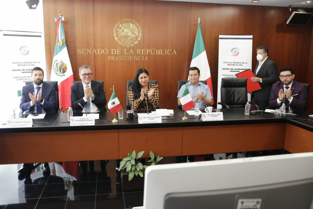 Destaca Ana Lilia Rivera el potencial en la relación comercial México-Italia