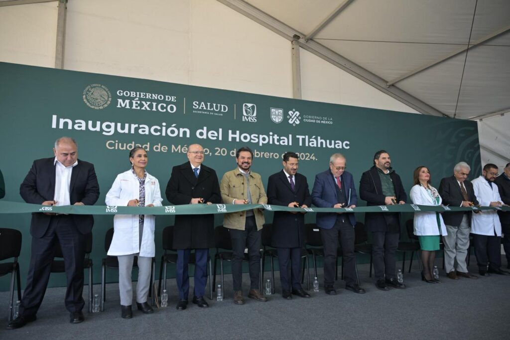 Inauguran IMSS, Gobierno CDMX y Secretaría de Salud Hospital de Tláhuac