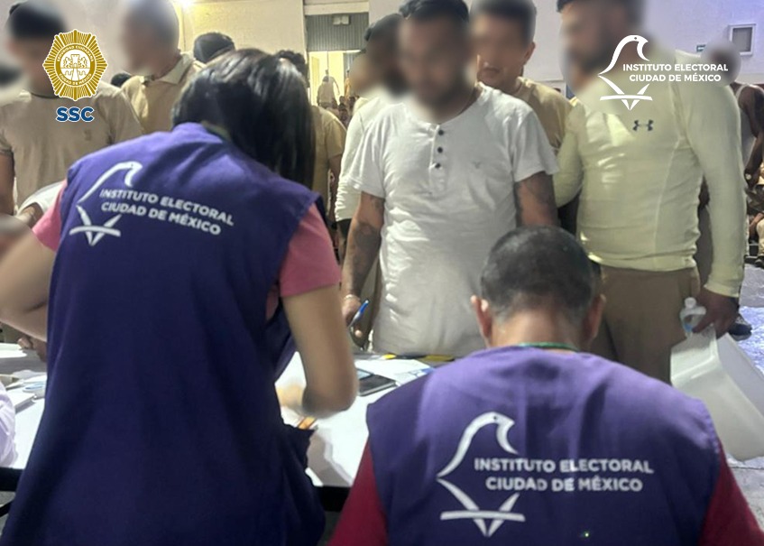 Promueven IECM y SSC voto informado a personas en prisión preventiva