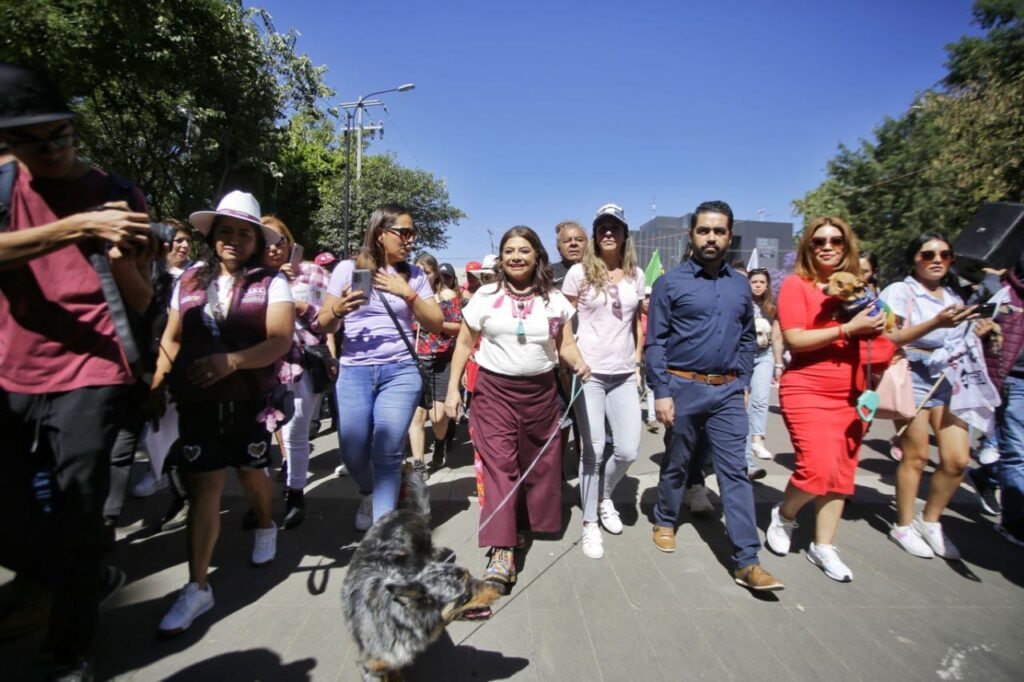 Clara Brugada presentó su agenda "Animales con Derechos"