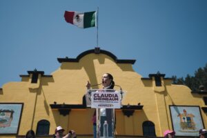 Sheinbaum exhorta al pueblo de Coahuila a defender la democracia