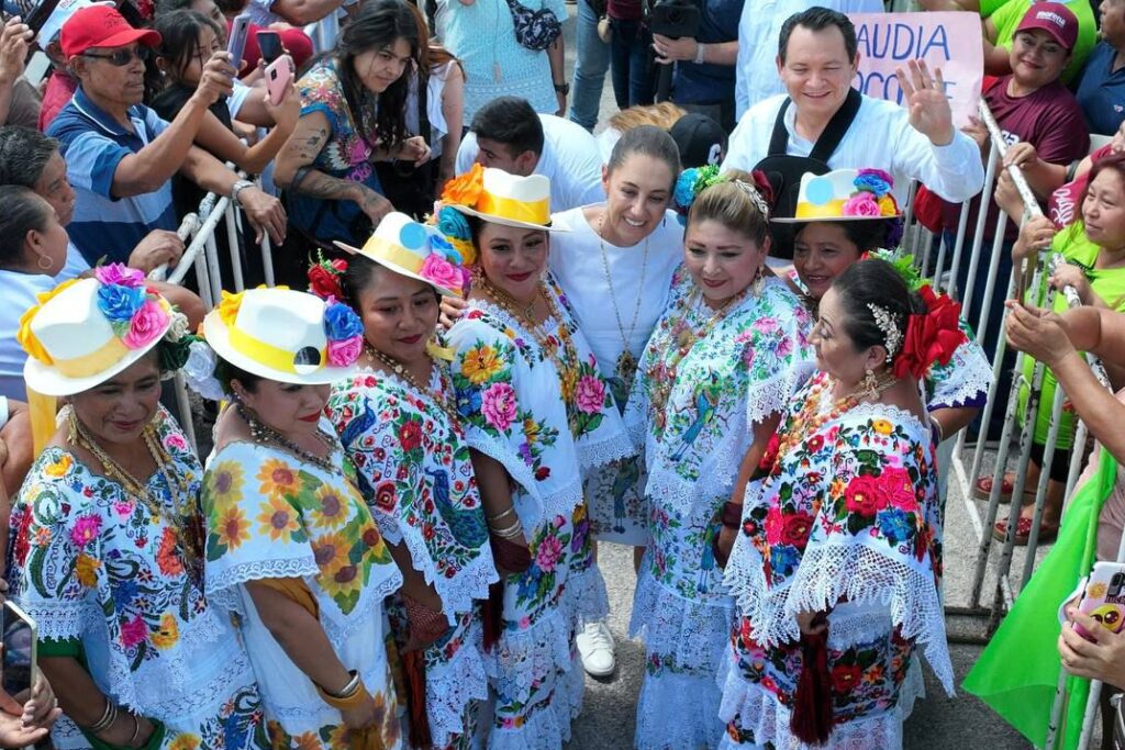 Sheinbaum anuncia “Renacimiento Maya”, proyecto para fortalecer a Yucatán