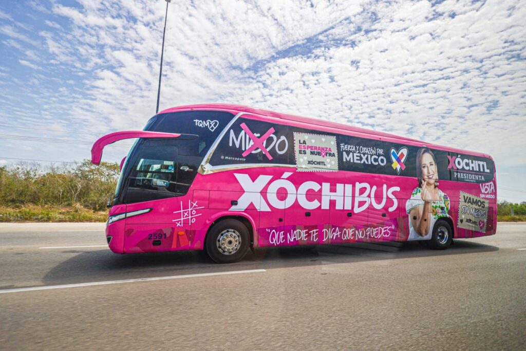 Presenta Xóchitl Gálvez su Xóchibus