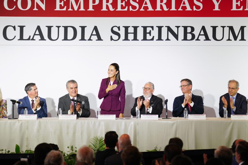 Presenta Sheinbaum su proyecto de nación ante empresarios