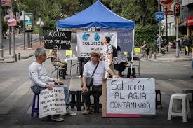 agua contaminada