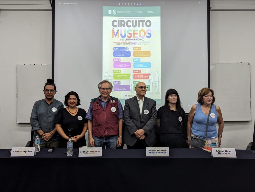 Celebran el Día Internacional de los Museos en el Centro Histórico de la CDMX