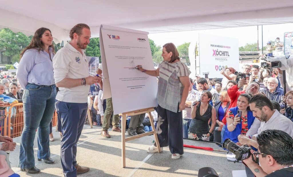 "Nunca más un accidente del Metro por negligencia criminal": Xóchitl Gálvez